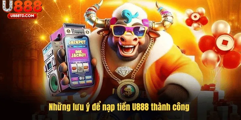 Điều kiện cần thiết để thực hiện nạp tiền U888 thành công