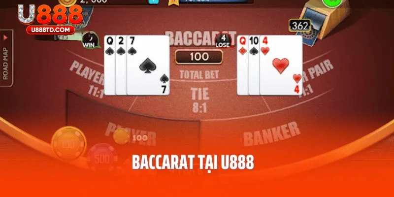 Cập nhật luật chơi Baccarat U888 đầy đủ