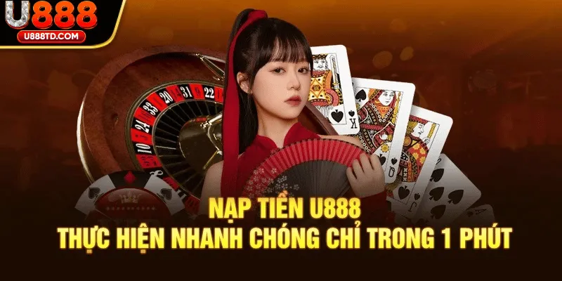 Nạp tiền tại U888 đơn giản, nhanh chóng và tiện lợi